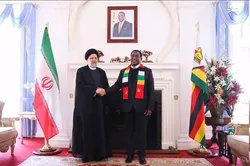 رئیس&zwnj;جمهور زیمباوه: خاطرات بسیار خوبی از تعامل شخصی خودم با رئیس&zwnj;جمهور رئیسی دارم
