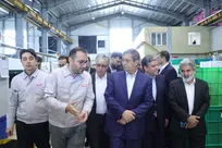 بازدید رئیس‌کل بانک مرکزی از مجموعه‌های بزرگ تولیدی اردبیل