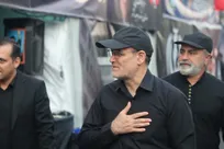 بازدید جعفر جمالی از روند خدمت‌رسانی موکب مؤسسه اعتباری ملل