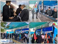 یک ایران در سوگ رهبر شهید/ خدمت&zwnj;رسانی بانک تجارت در آیین وداع با رهبر شهید امت در شهر قم