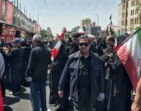 حضور رئیس کل بانک مرکزی در آیین تشییع رهبر شهید