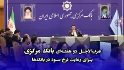 ضرب&zwnj;الاجل دو هفته&zwnj;ای برای رعایت نرخ سود در بانک&zwnj;ها