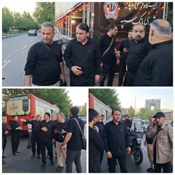 بازدید مدیرعامل بانک سپه از موکب&zwnj;های خدمات&zwnj;رسان بانک به زائران مراسم وداع و تشییع قائد شهید امت