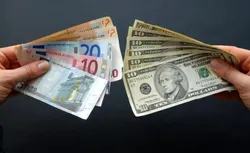 کاهش ارزش یورو در برابر دلار