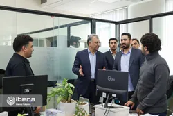 بازدید مدیرعامل بانک دی از ایبِنا