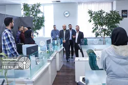 بازدید معاون اقتصادی بانک مرکزی از موسسه مطبوعاتی بازار پول و ارز